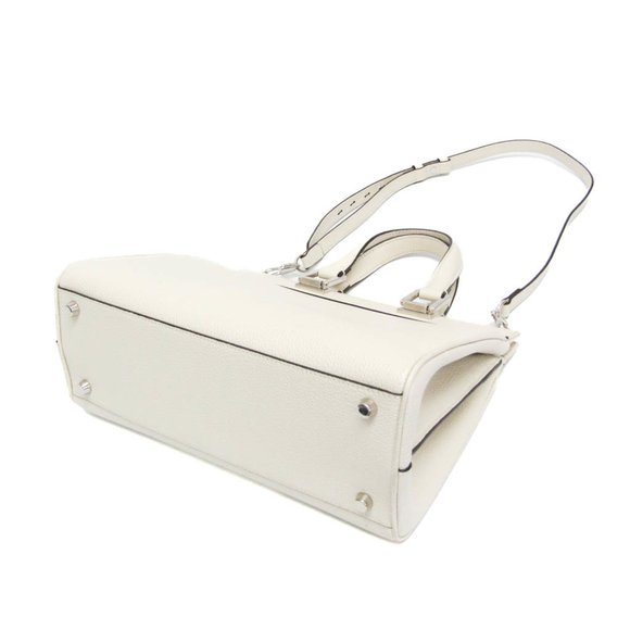 GUCCI White Leather Shoulder Bag - Picture 3 of 15